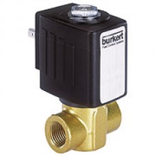 Burkert valve Steam up to 180 °C Type 6240 - Servo-assisted solenoid valve 